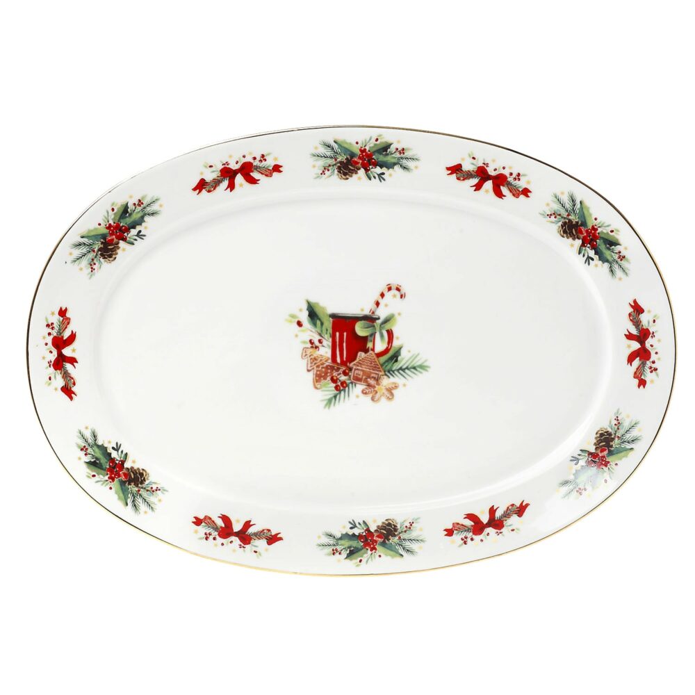 CHRISTMAS MAGIC OVAL 38CM