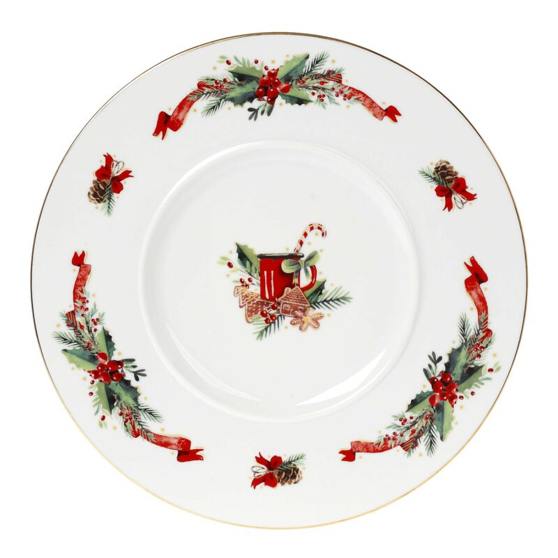 CHRISTMAS MAGIC SHOW PLATE 32CM