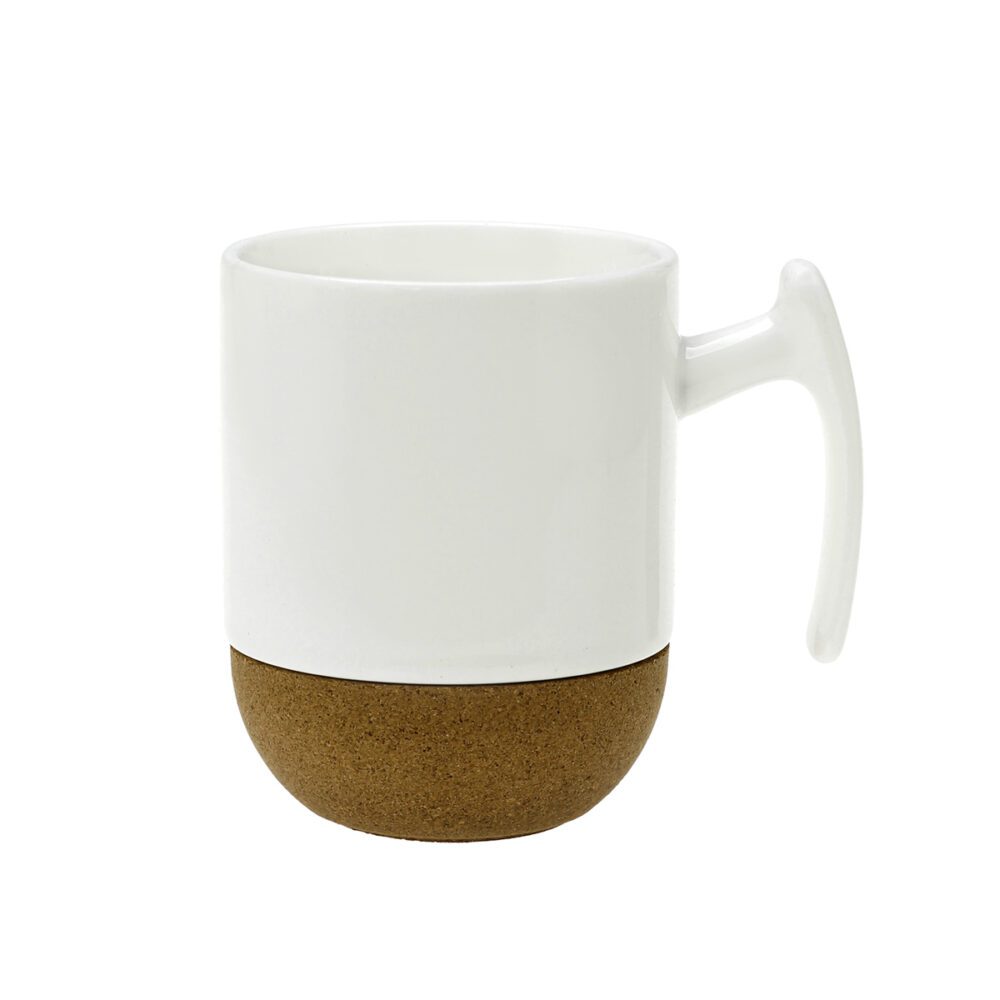cork mug white porcelain 280ml 10.053.25