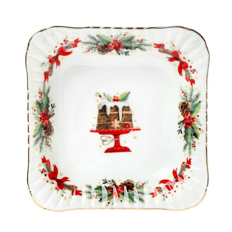 CHRISTMAS MAGIC SQUARE BOWL 21 06.240.83