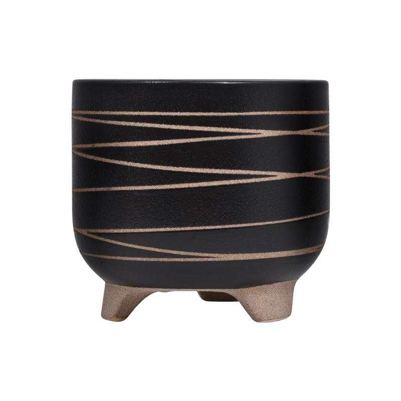 keramiko-bazo-fylliana-stripe-mayro-chroma-20x20x19ek1690974904