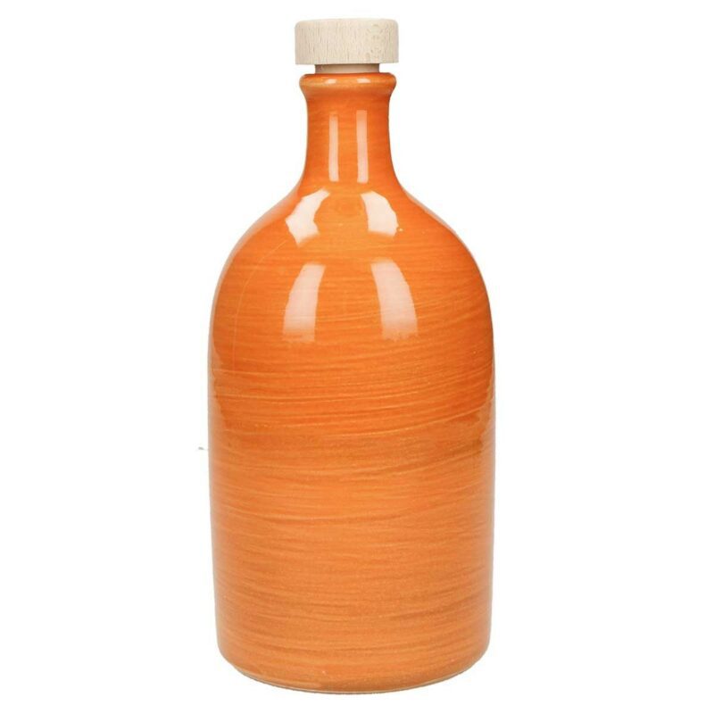 maiolica-μπουκαλι-για-λαδι-πορτοκαλι-500ml-κεραμικ