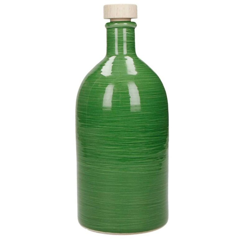 maiolica-μπουκαλι-για-λαδι-πρασινο-500ml-κεραμικ